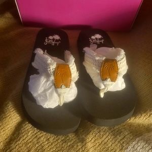 NWT in original box Womens Jellypop sandals size 7M